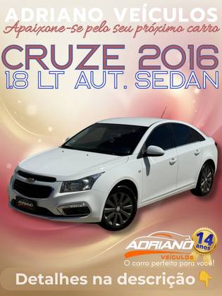 CHEVROLET CRUZE 1.8 LT 16V FLEX 4P AUTOMÁTICO CHEVROLET CRUZE 1.8 LT 16V FLEX 4P AUTOMÁTICO